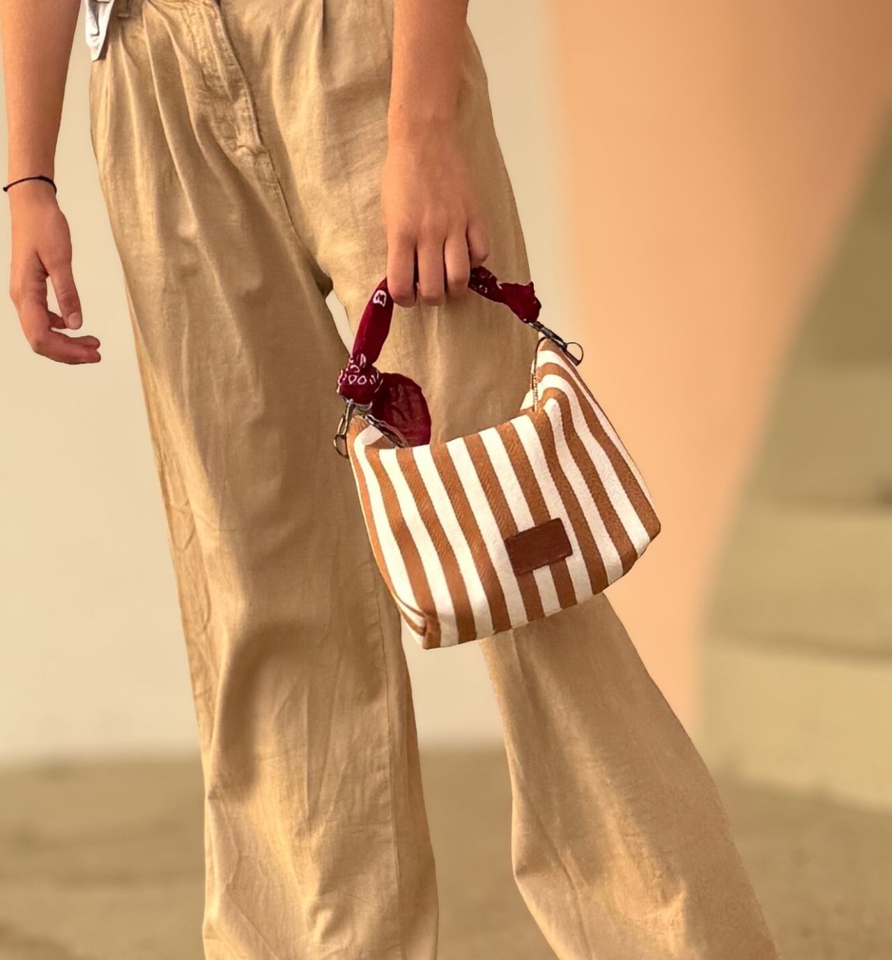 Le Mini Grand Sac -Toile
