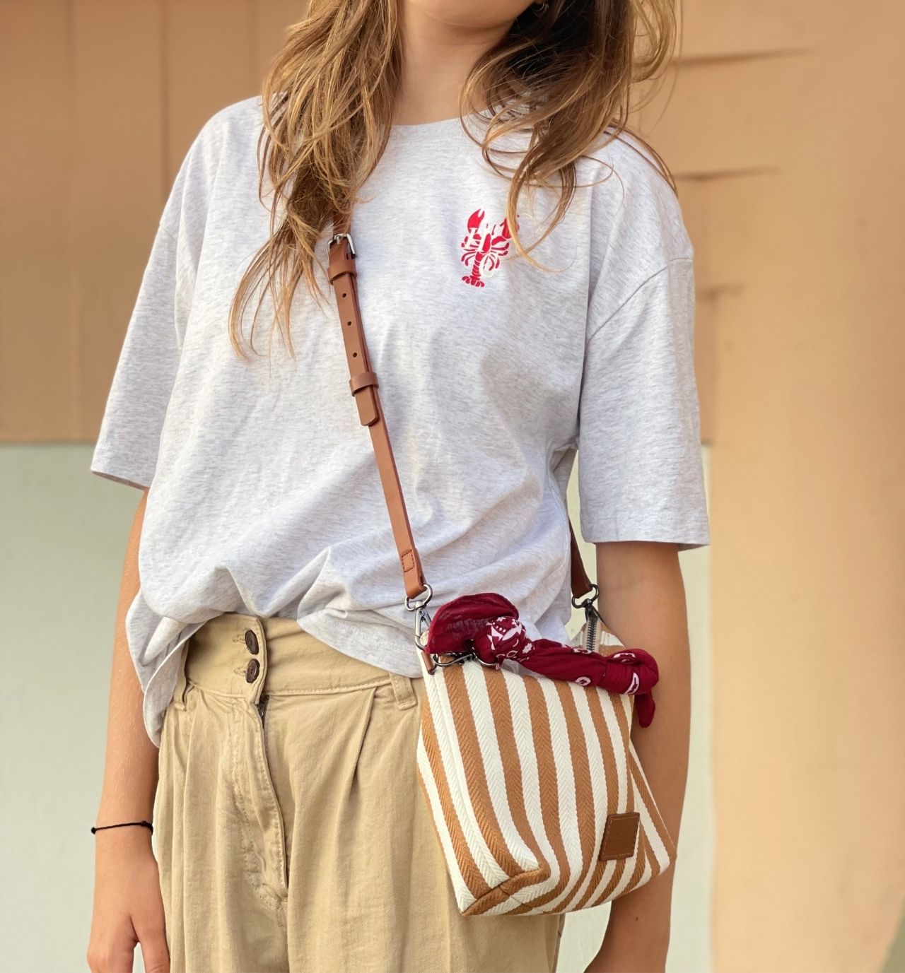 Le Mini Grand Sac -Toile
