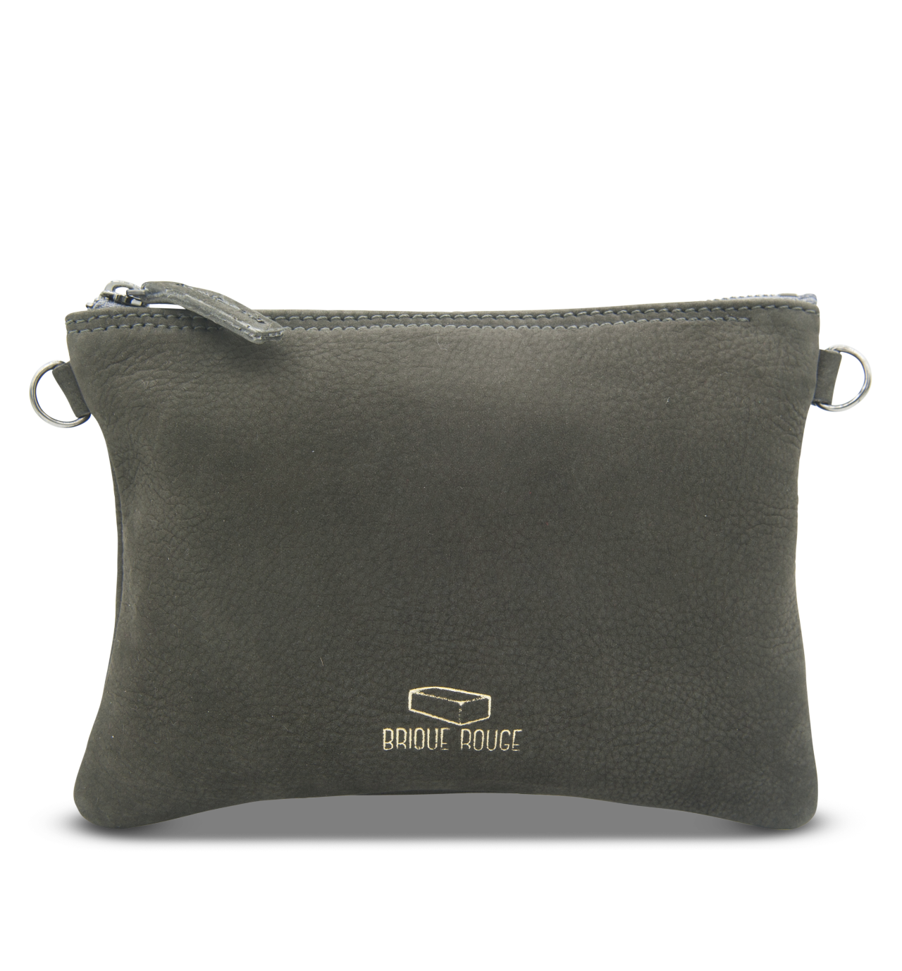 Nubuck Zip Pouch / Archives