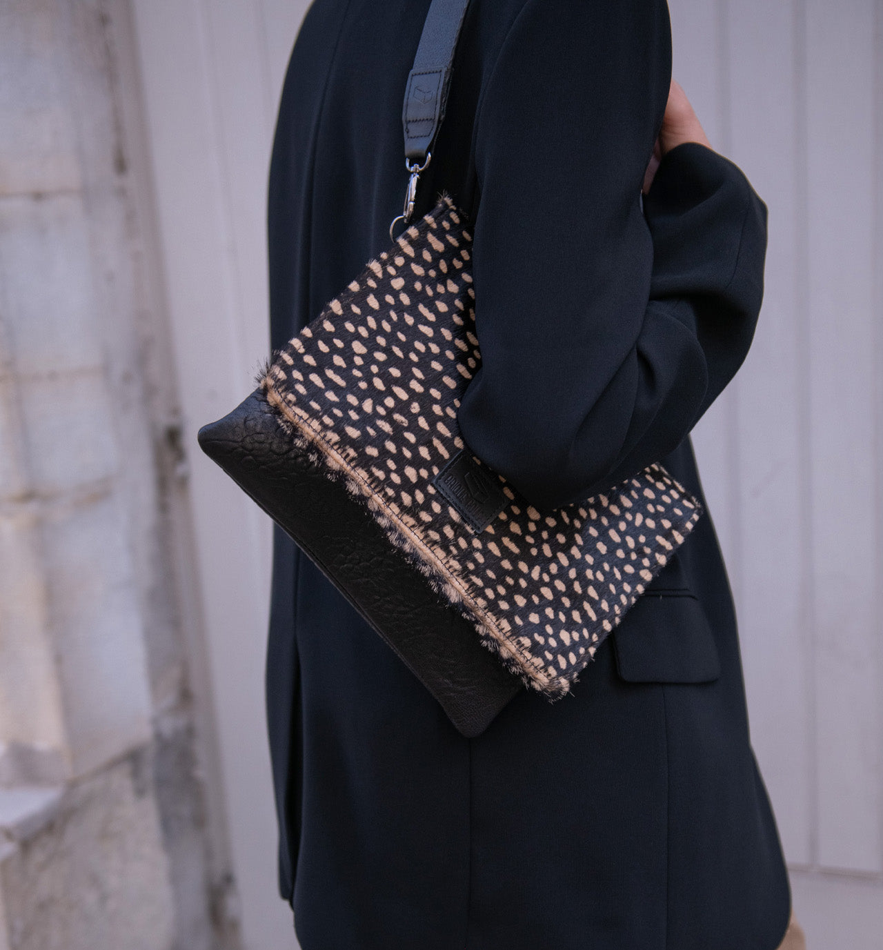 Large Flap Pouch-Bubble / Pony