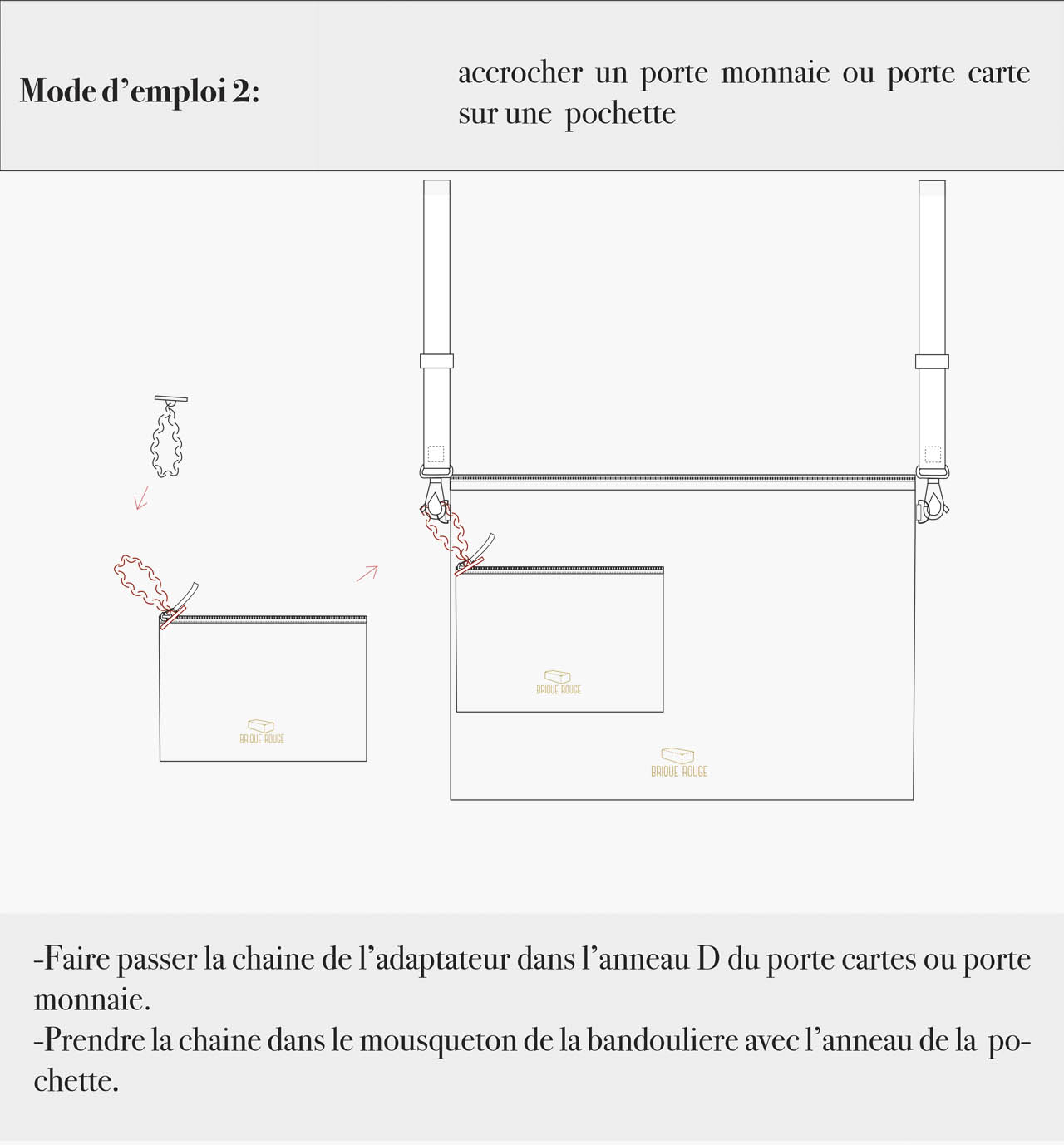 mode-emploi2-adaptateur - Brique Rouge Création - Sacs et pochettes à composer - Éco-conçus en France, produit en Europe